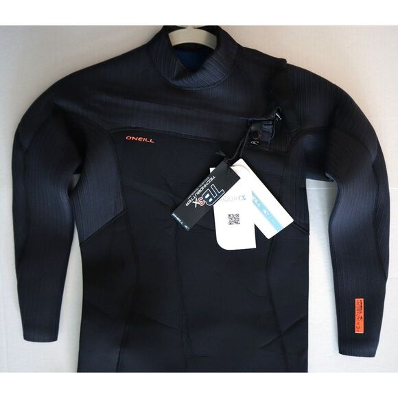 O'NEILL 5349-A00 Women's Sz 12 Black Hyperfreak 4/3mm Chest Zip Full L/S Wetsuit - Picture 3 of 7